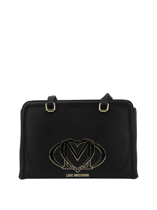 MOSCHINO STC Borsa Shopper Pu Moschino - Nero Nero