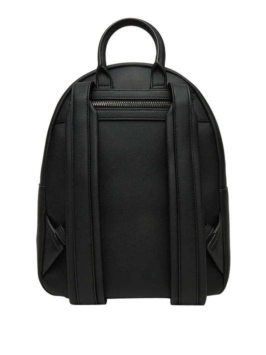 MOSCHINO STC Zaino JC4193 Pu Grs Moschino - Nero/Argento Nero/nikel