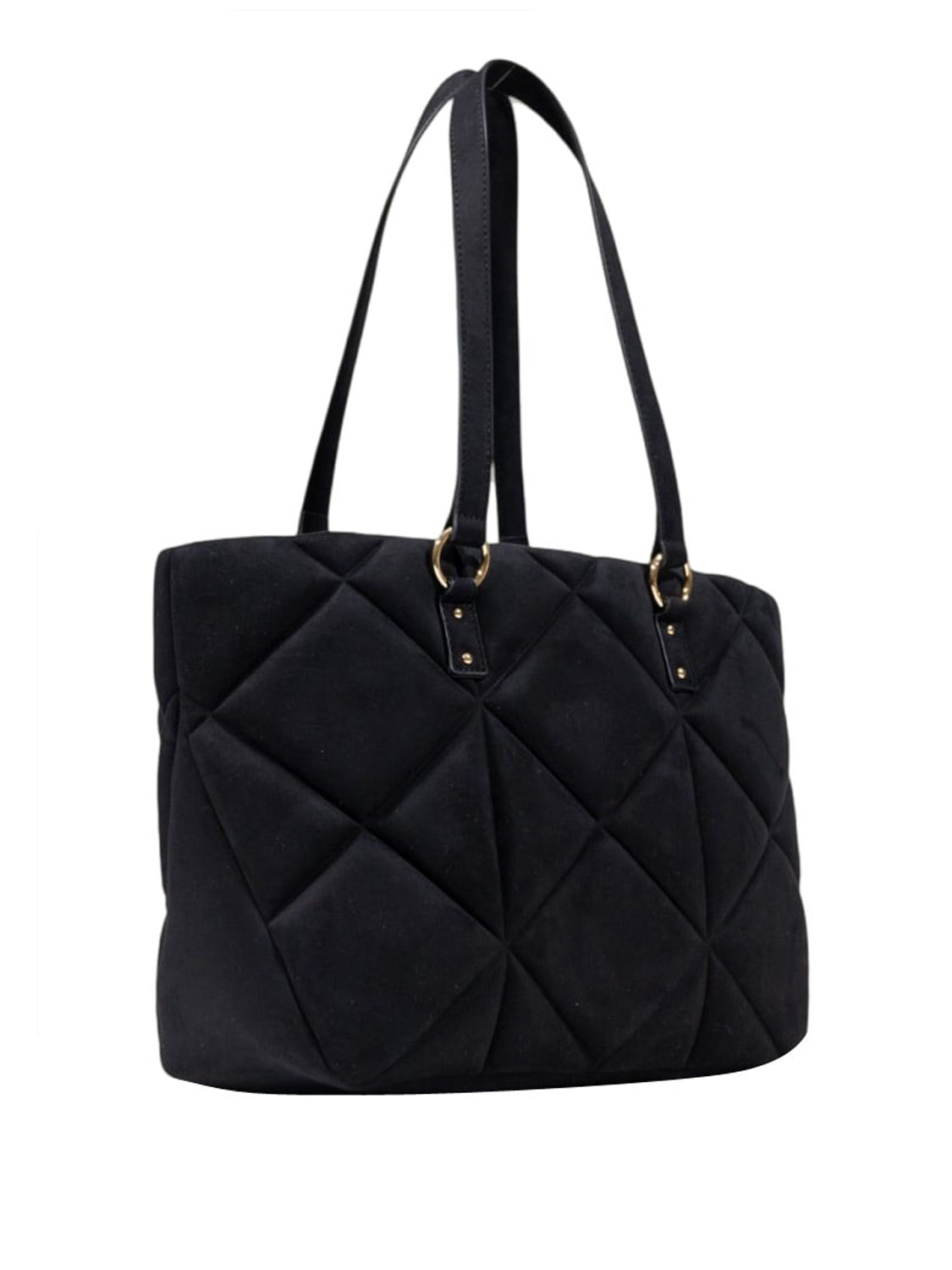 MOSCHINO STC Borsa Embossed Velour Pl Moschino - Nero Nero