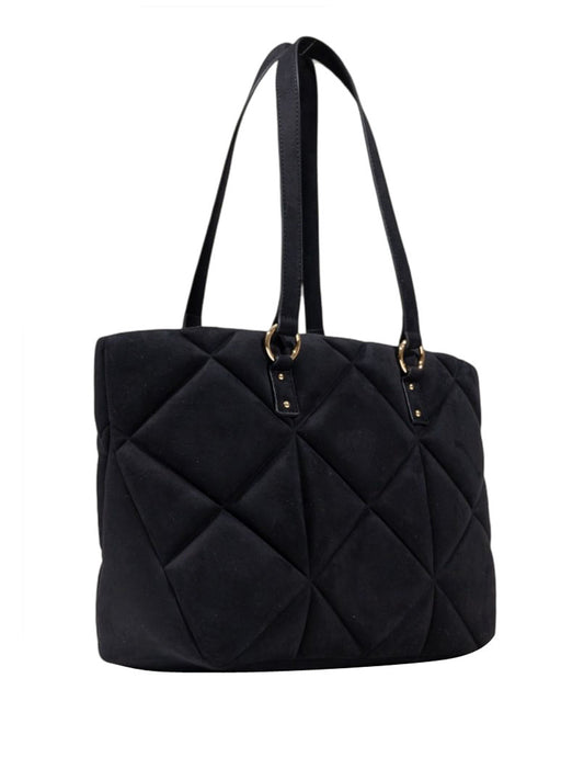 MOSCHINO STC Borsa Embossed Velour Pl Moschino - Nero Nero