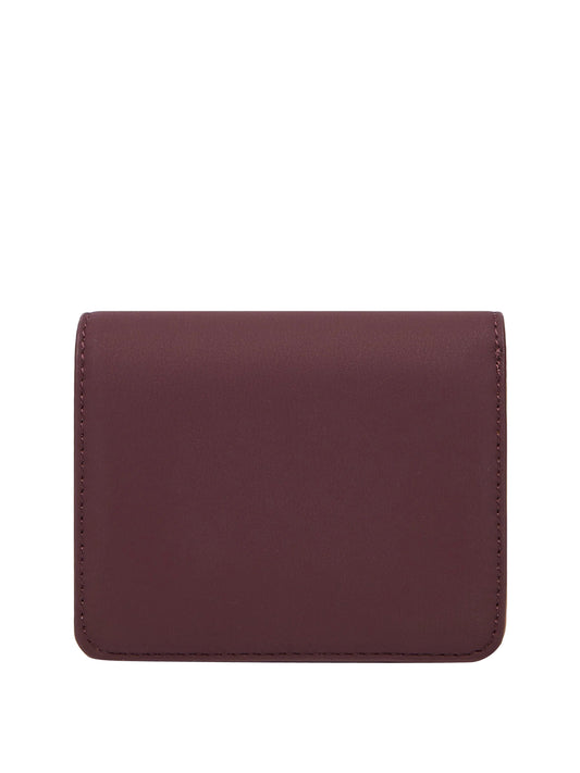 MOSCHINO STC Portafoglio JC5612 Grs Pu Oiccolo Moschino - Vino VINO