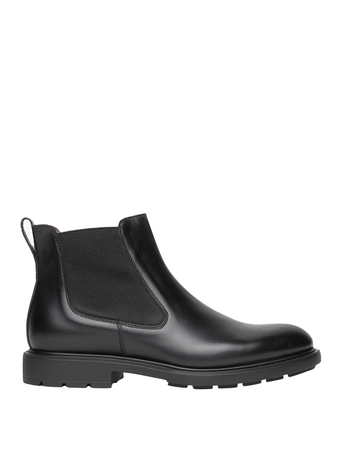 NERO GIARDINI Stivaletti Nero Giardini Chelsea Uomo in Pelle Nero Nero