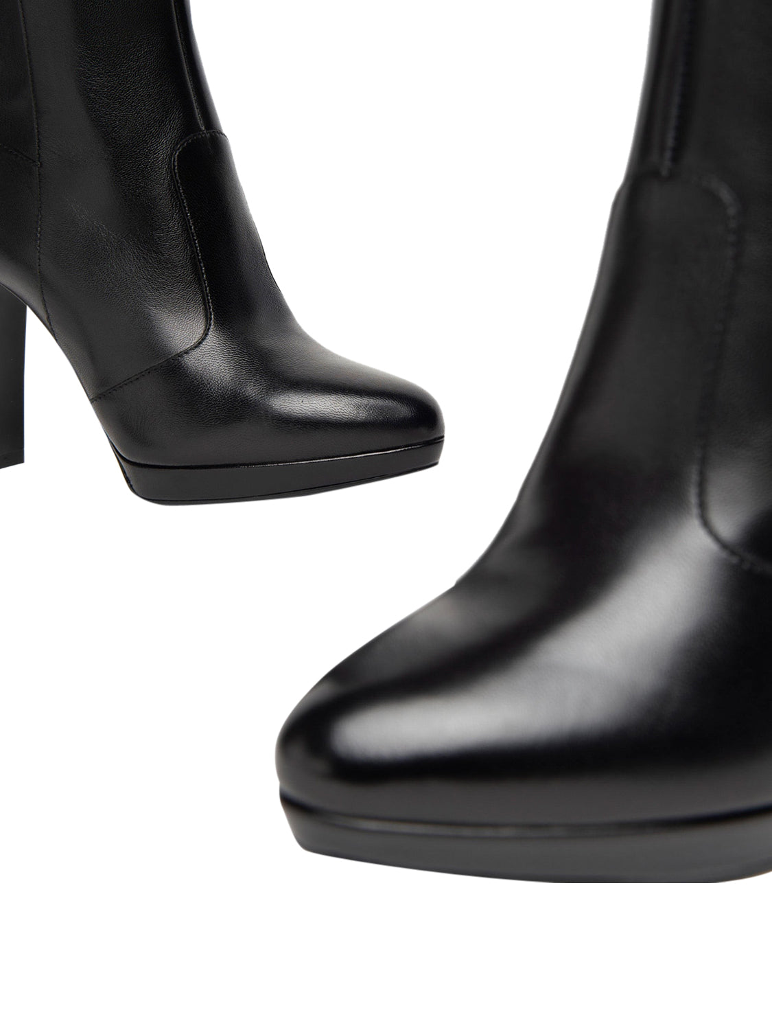NERO GIARDINI Nero Giardini Stivali Donna in Pelle e Materiale Tecnico Nero Nero