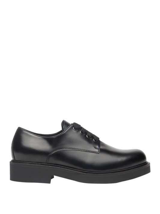 NERO GIARDINI Stringate Nero Giardini Donna in Pelle Nero Nero