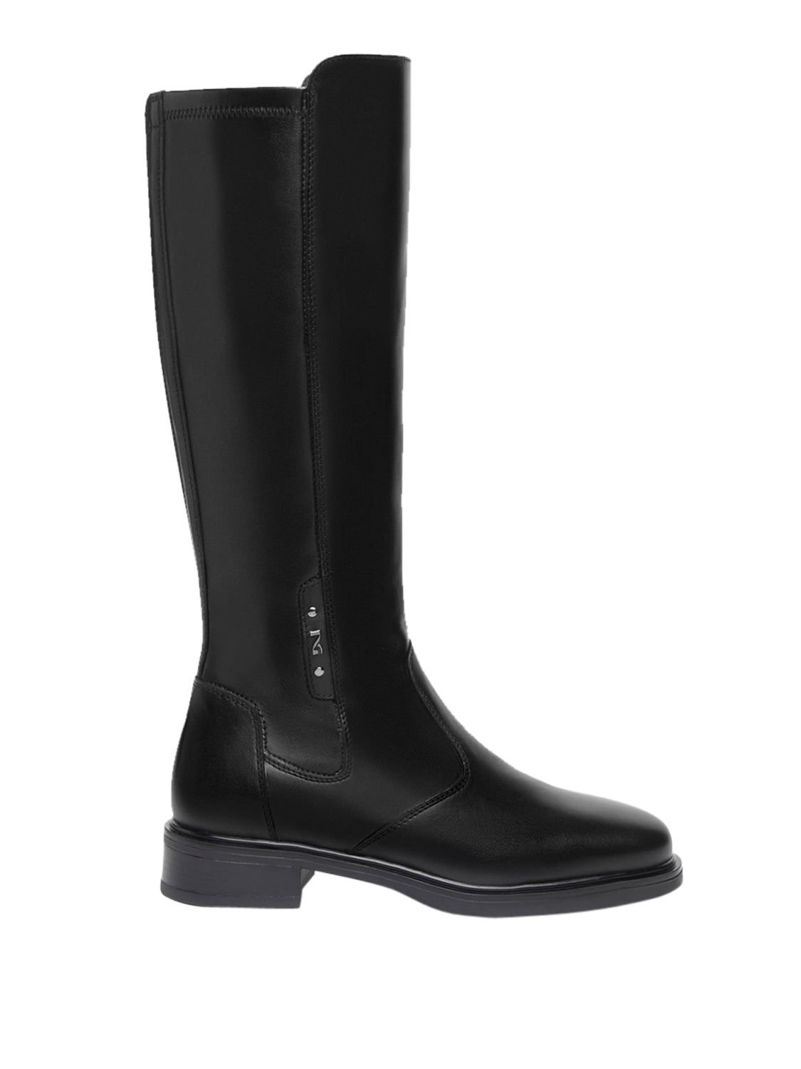 NERO GIARDINI Nero Giardini Stivali Donna in Pelle e Materiale Tecnico Nero Nero