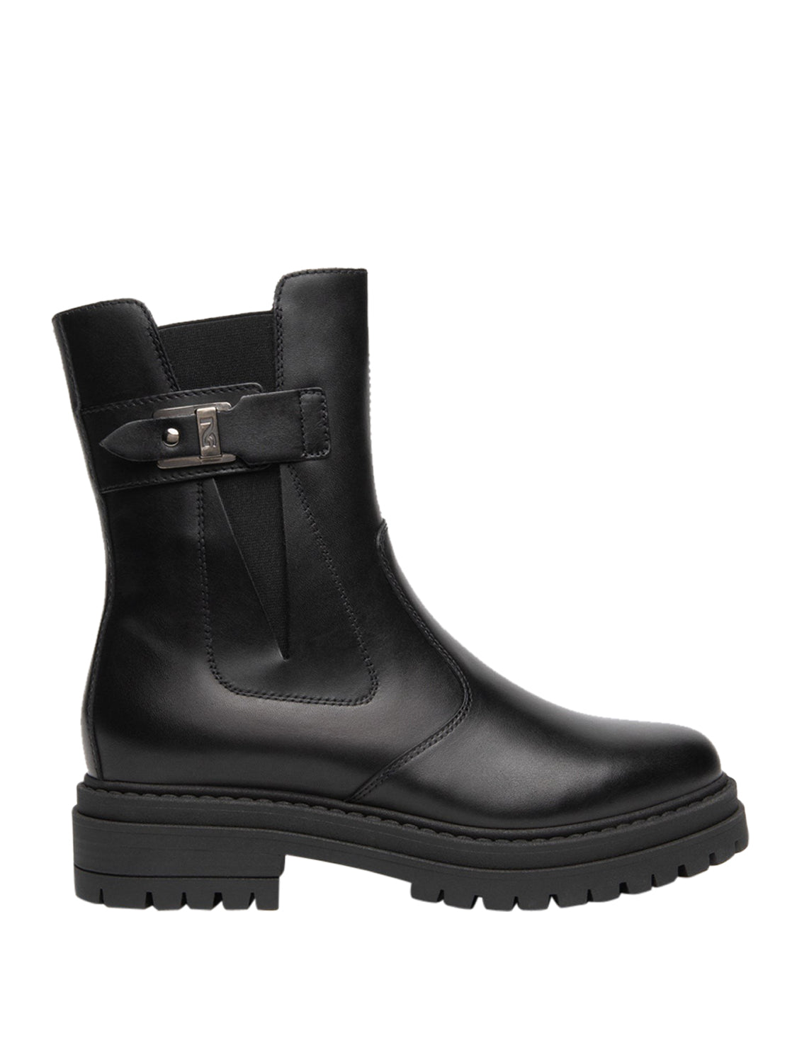 NERO GIARDINI Nero Giardini Stivaletti Chelsea Donna in Pelle Nero Nero