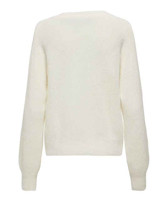 ONLY DROP4 Only Cardigan Onlella Bianco WHITE