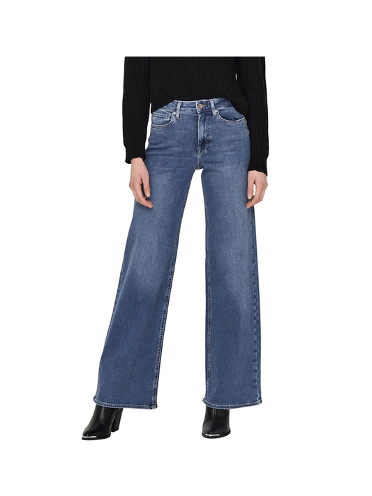 ONLY DROP4 Only Pantalone Donna Blu BLUE