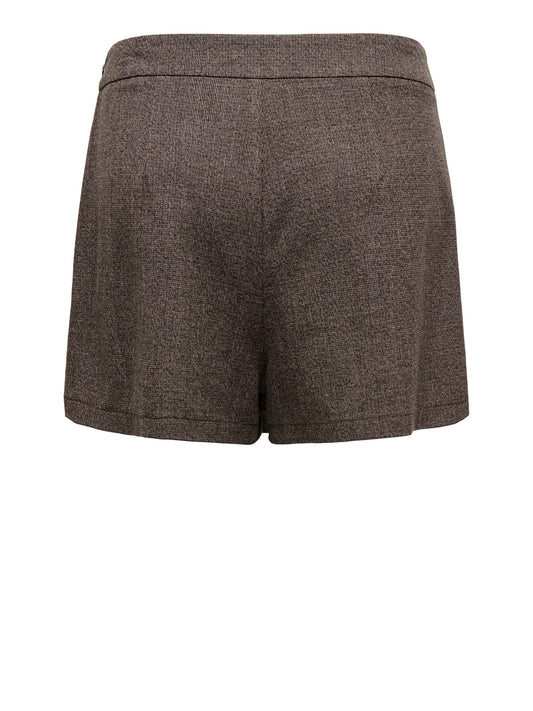 ONLY DROP4 Only Gonna Onlelly-Dell Hw Pleat Skort Tlr Noos - Nero BLACK