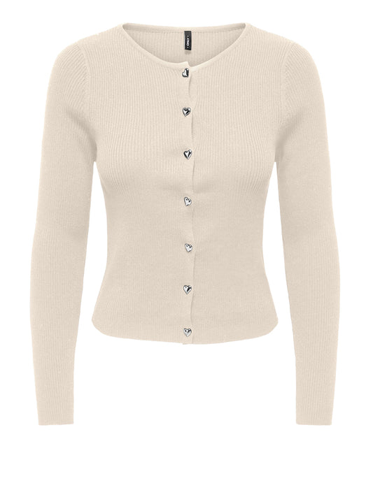 ONLY DROP4 Guess Cardigan Onlmeddi - Grigio GREY
