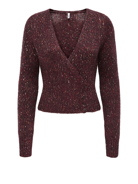 ONLY DROP4 Cardigan Onlzille Only Bordeaux PURPLE