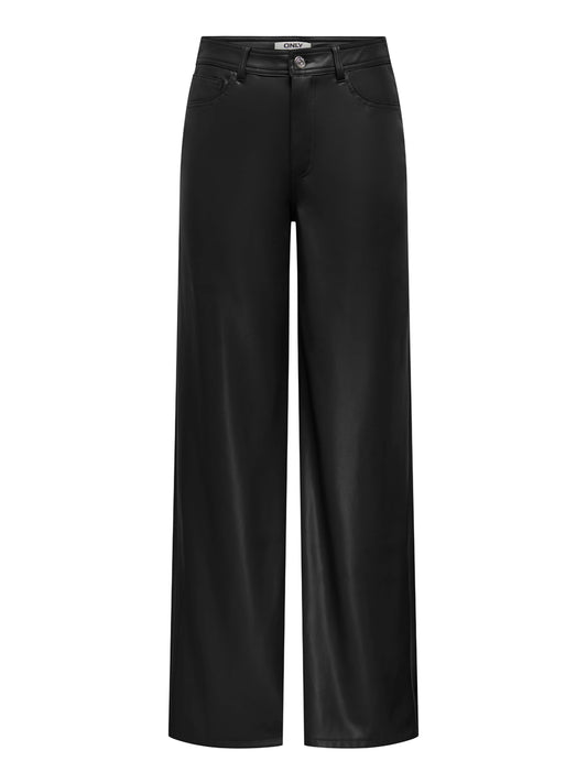 ONLY DROP4 Pantalone Only Onlsmooth - Nero BLACK