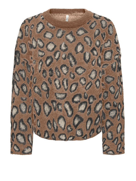ONLY DROP5 Maglione Only Onlnoeme - Marrone BROWN