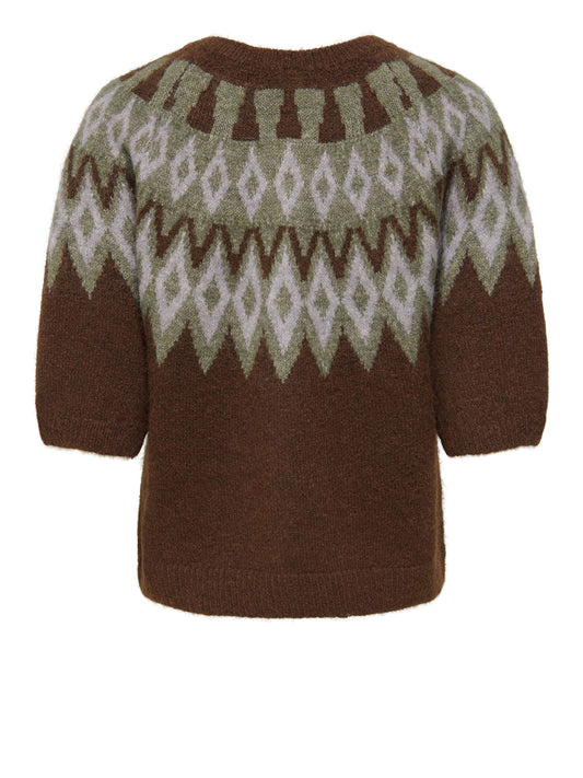 ONLY DROP5 Cardigan Onlreykja Marrone BROWN