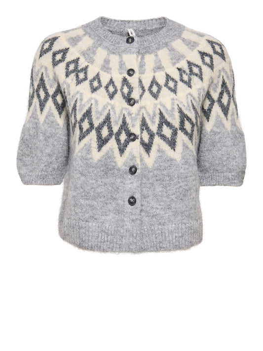 ONLY DROP5 Cardigan Onlreykja Grigio GREY