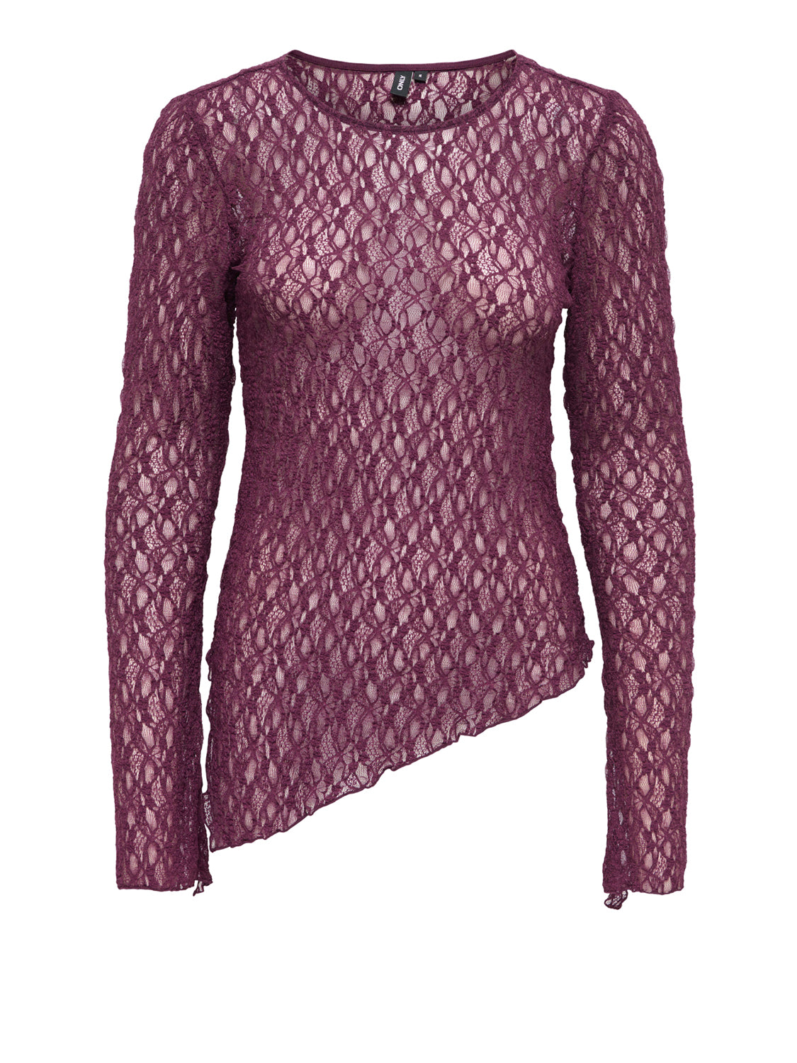 ONLY DROP6 Maglia Donna - Bordeaux PURPLE