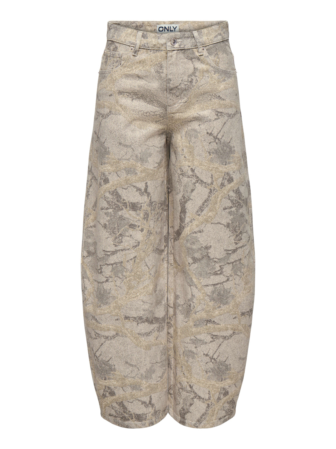ONLY DROP7 Pantalone Cargo Donna - Grigio GREY