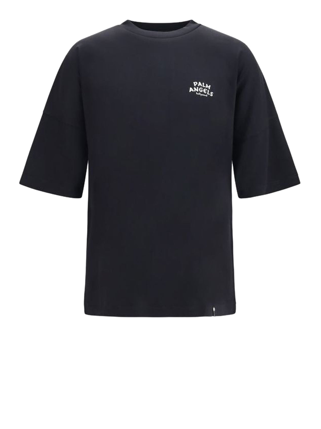 PALM ANGELS T-Shirt Palm Drift Back Over Tee Nero Black - Off White
