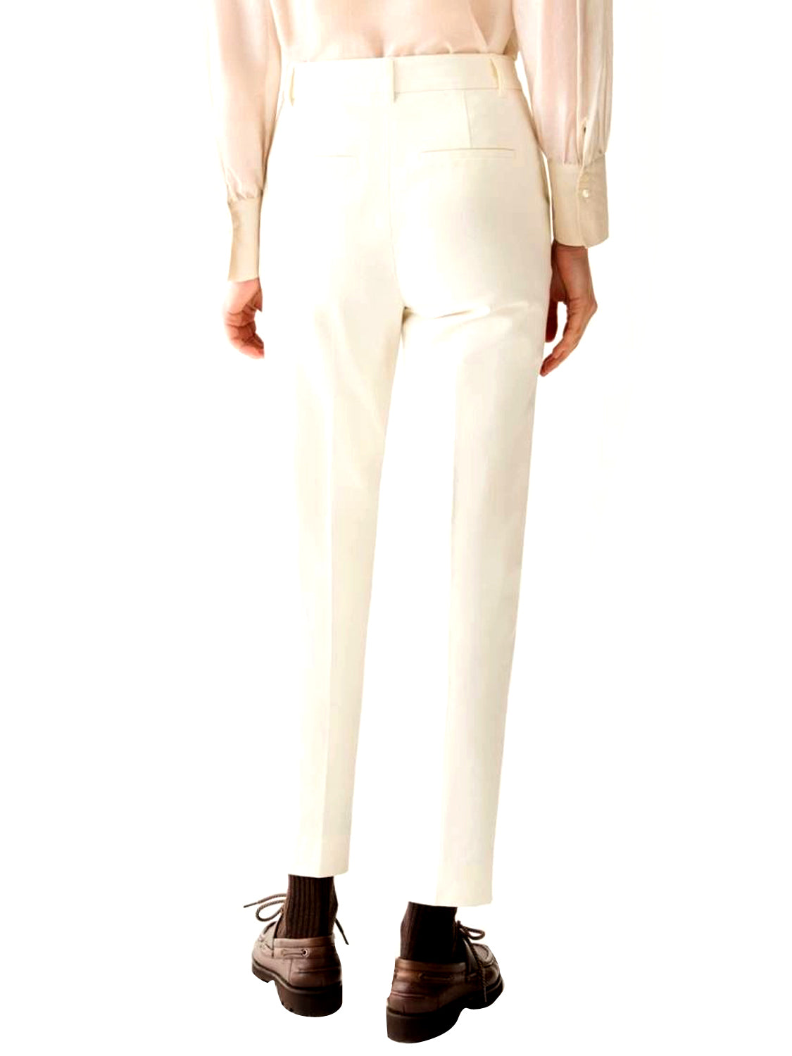 PENNY BLACK BLACK Pantalone Penny Black Slim Fit Bianco Bianco