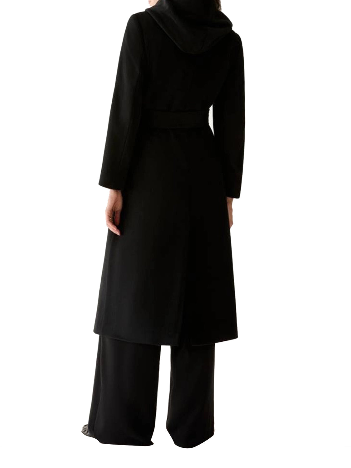 PENNY BLACK EMOTION Cappotto Penny Black Midi In Drap Di Lana Nero Nero