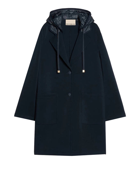 PENNY BLACK FREEDOM Cappotto Penny Black In Jersey Doppio Navy NAVY
