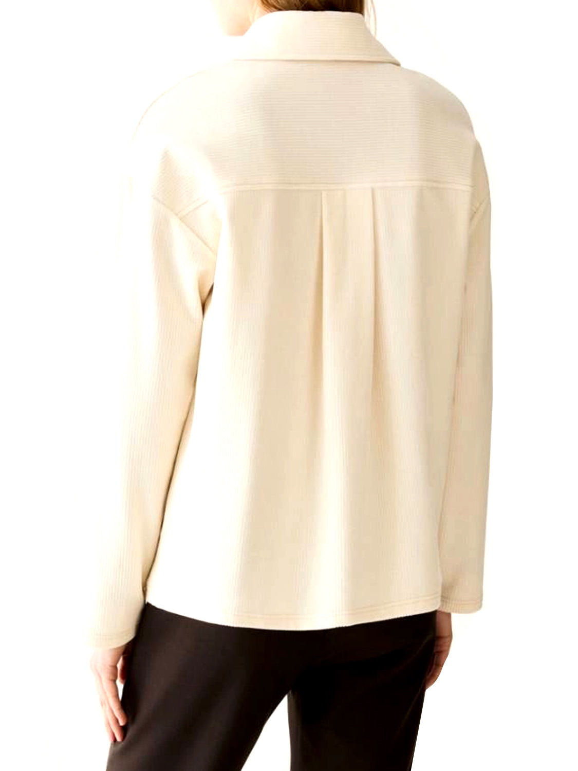PENNY BLACK FREEDOM Giacca Penny Black Camicia in jersey velluto - Panna Panna