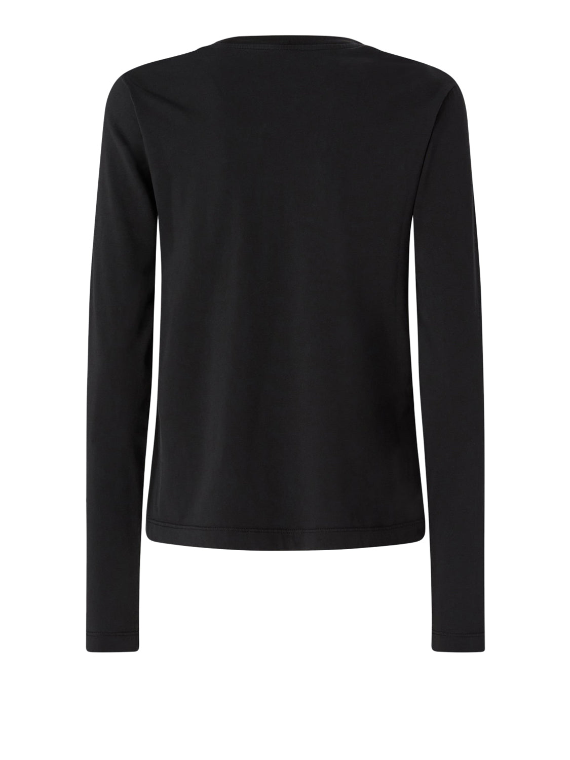 PINKO Toblino T-Shirt Pinko Jersey Logo Nero Nero Limousine