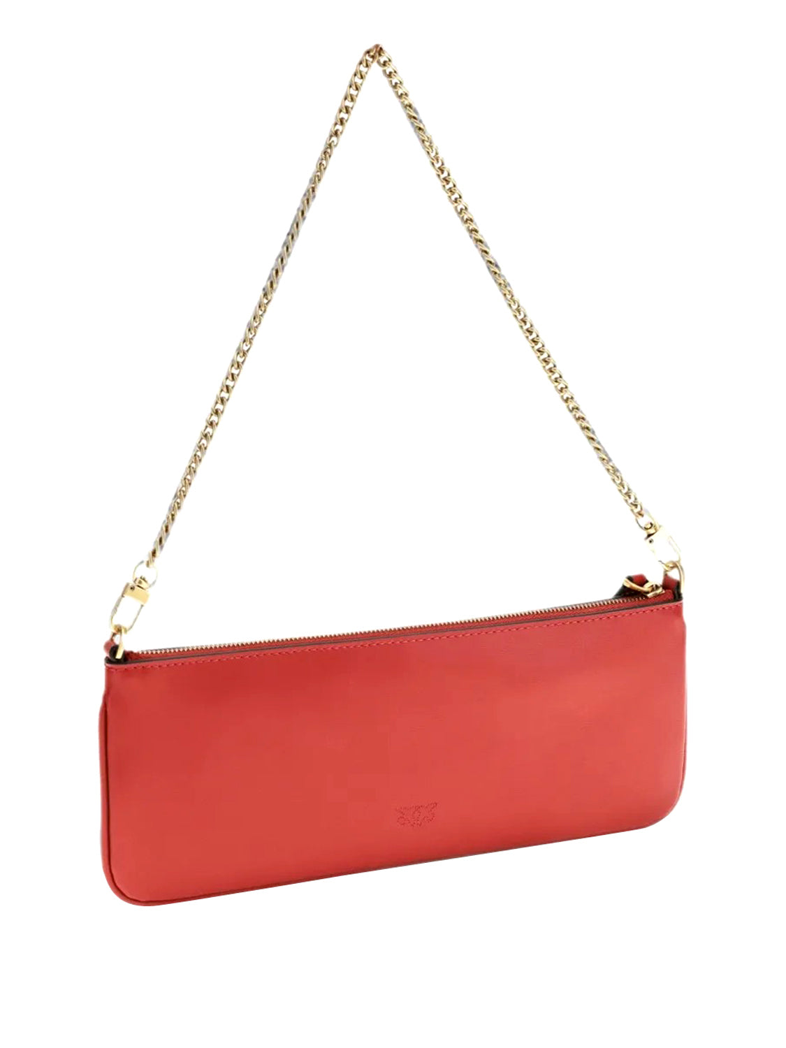 PINKO Borsa a Tracolla New Horizontal Flat Vitello Pinko - Rosso ROSSO/ORO