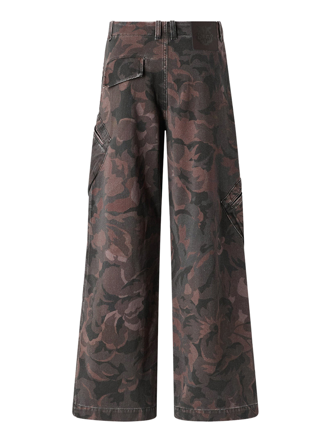 PINKO 2 USCITA Haiku Pinko Pantalone Cotone Stampat Verde Militare Mult.Verde/Nero