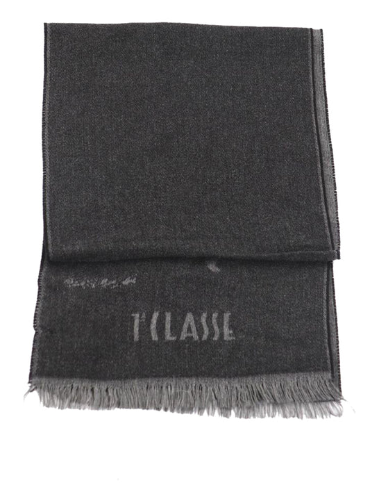 PRIMA CLASSE SETA Prima Classe Sciarpa Geo Pieno 30X170 - Caviale Caviale