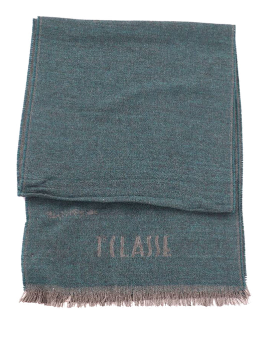 PRIMA CLASSE SETA Prima Classe Sciarpa Geo Pieno 30X170 - Petrolio Petrolio