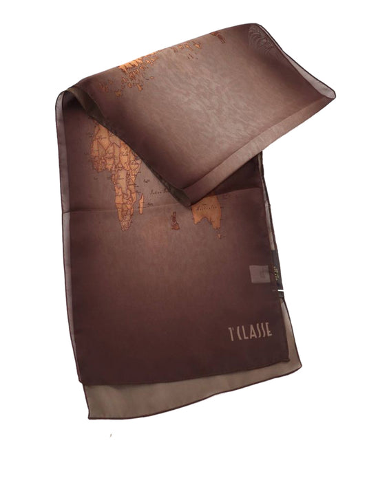 PRIMA CLASSE SETA Sciarpa Prima Classe Sfumata 29X150 Taupe TAUPE