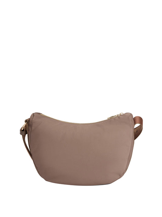 PRIMA CLASSE STAGIONE Prima Classe Whisper Nylon tracolla a mezzaluna compatta Roccia Roccia
