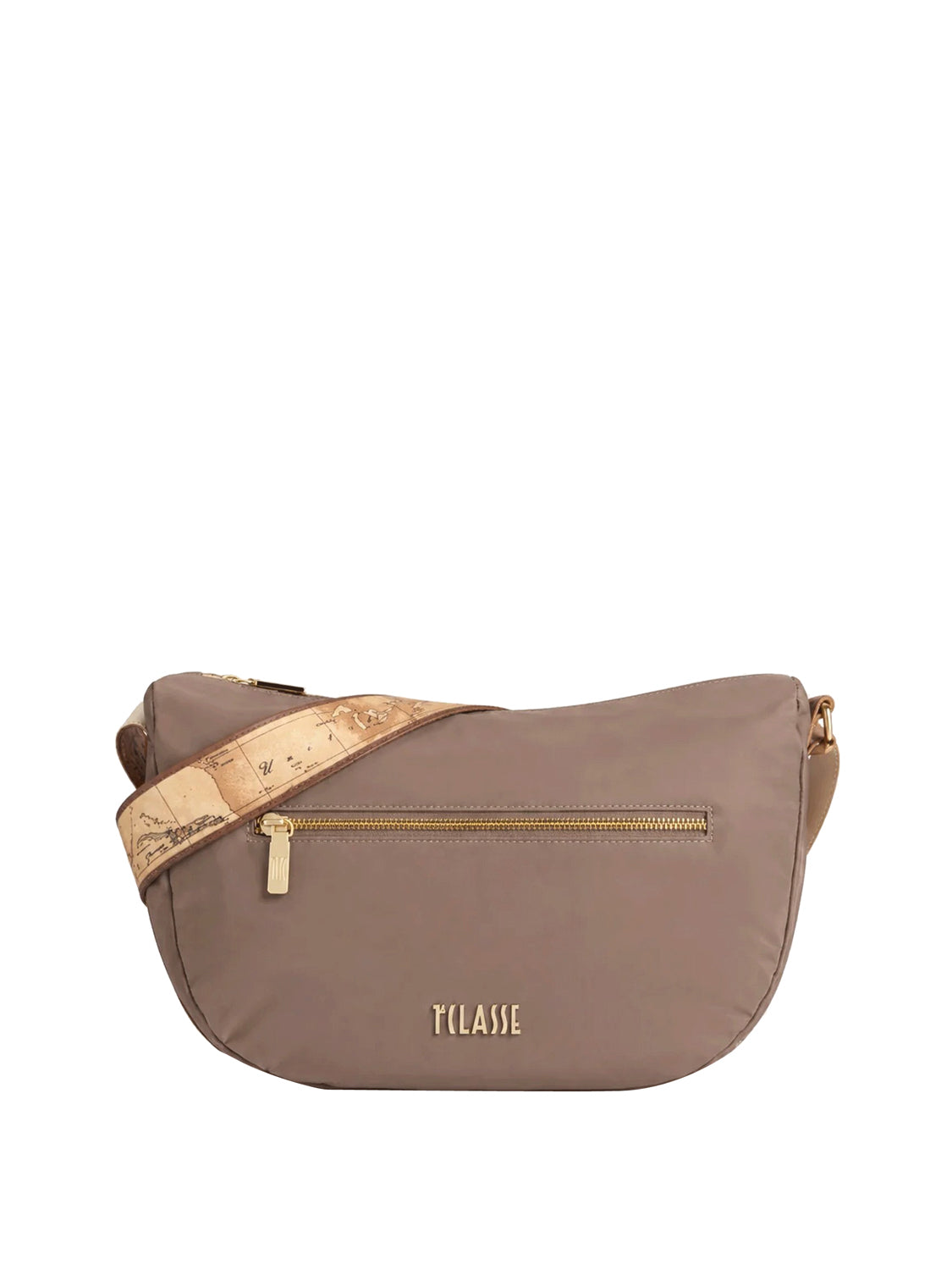 PRIMA CLASSE STAGIONE Prima Classe Whisper Nylon tracolla a mezzaluna media Roccia Roccia