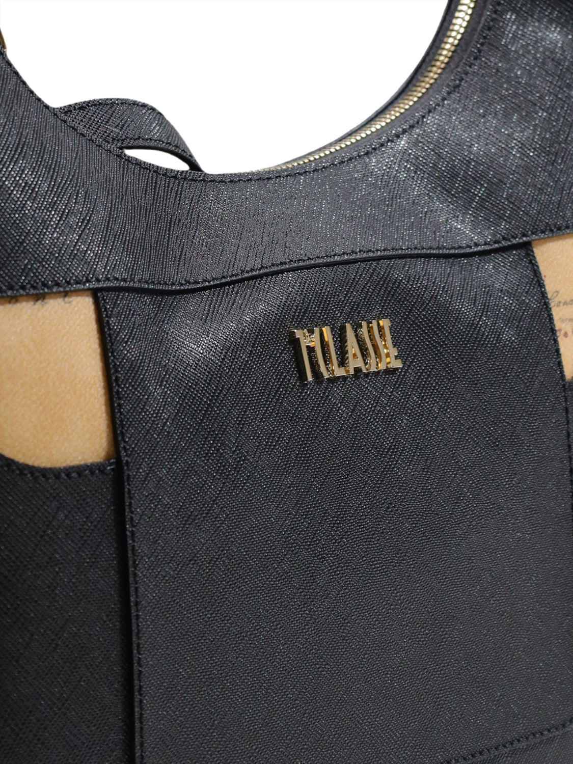 PRIMA CLASSE STAGIONE Borsa A Spalla 1°Classe Nero Nero