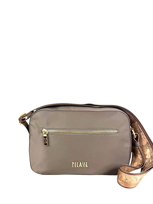 PRIMA CLASSE STAGIONE Prima Classe Tracolla Reporter Logo Frontale Roccia Roccia