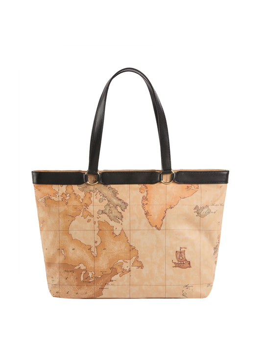 PRIMA CLASSE STAGIONE Prima Classe Soft Ranch borsa shopping con dettaglio Nero Nero