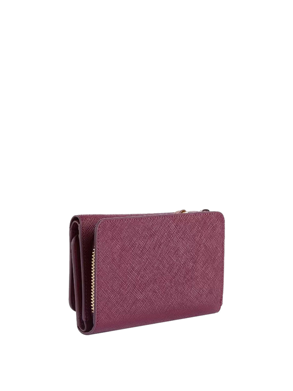 PRIMA CLASSE STAGIONE Portafoglio Medio Logo Frontale Prima Classe Burgundy BURGUNDY