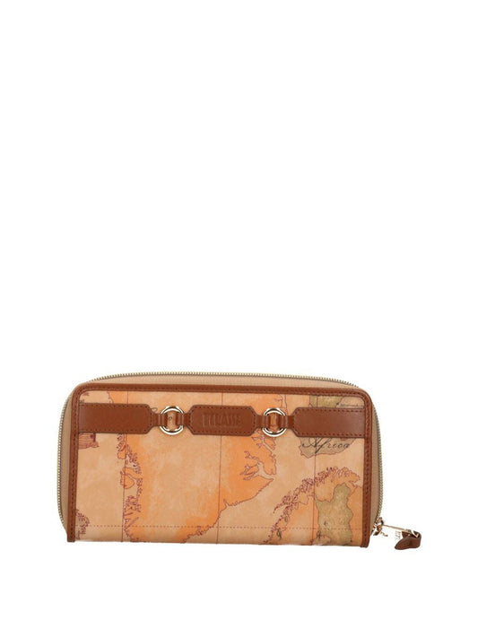 PRIMA CLASSE STAGIONE Soft Ranch Portafoglio zip around con dettaglio Castagna Castagna