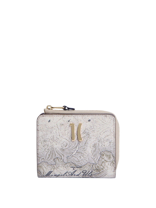 PRIMA CLASSE STAGIONE Portafoglio 1° Classe Country Geo Zipfold piccolo Tortora Tortora