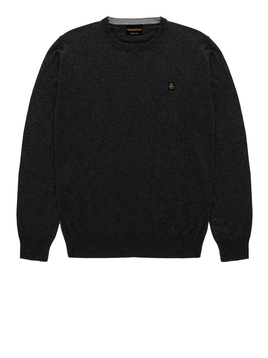 REFRIGIWEAR Maglione Colin/1 Refrigwear - Grigio Scuro Dark Grey Melange