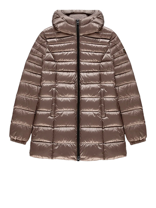 REFRIGIWEAR Giubbotto Refrigwear Long Mead Fur Beige Mastice