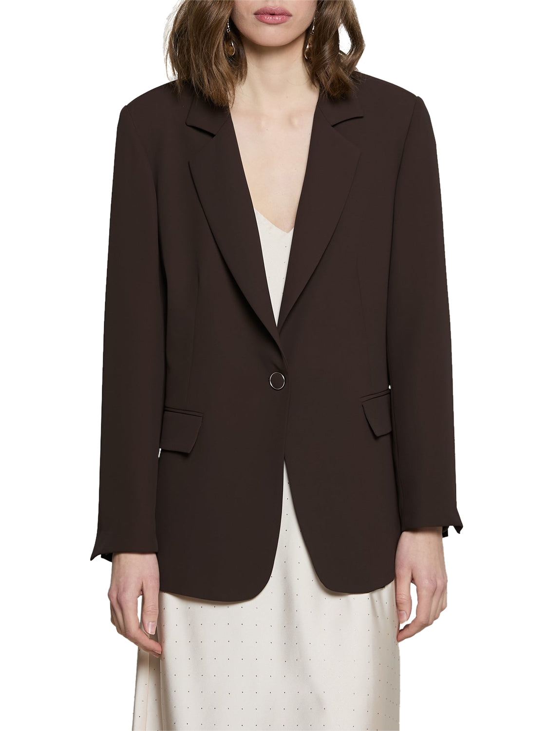 RELISH Giacca Lastym Relish Marrone Chocolate Brown
