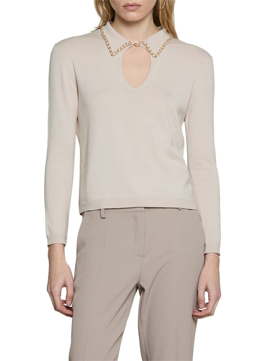 RELISH Relish Maglia Loremy Ivory IVORY