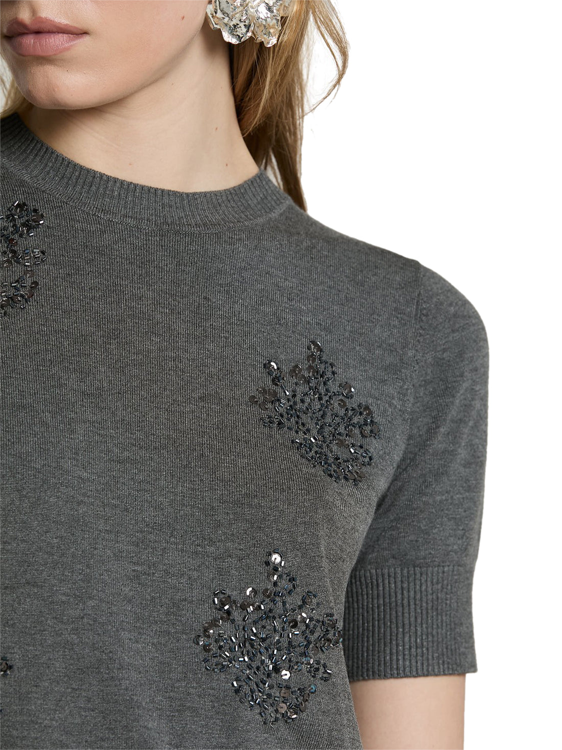 RELISH Maglia Maccione Relish Grigio Medium Ash Grey