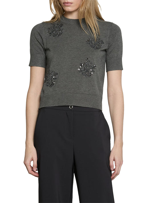 RELISH Maglia Maccione Relish Grigio Medium Ash Grey