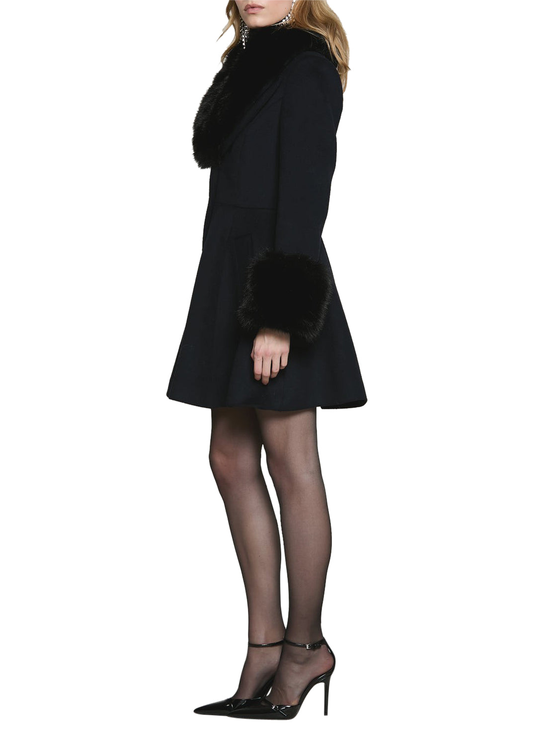 RELISH Cappotto Park Relish Nero BLACK