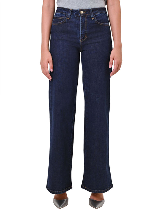 RINASCIMENTO Jeans A Palazzo Giorgia Rinascimento Denim BLU NAVY