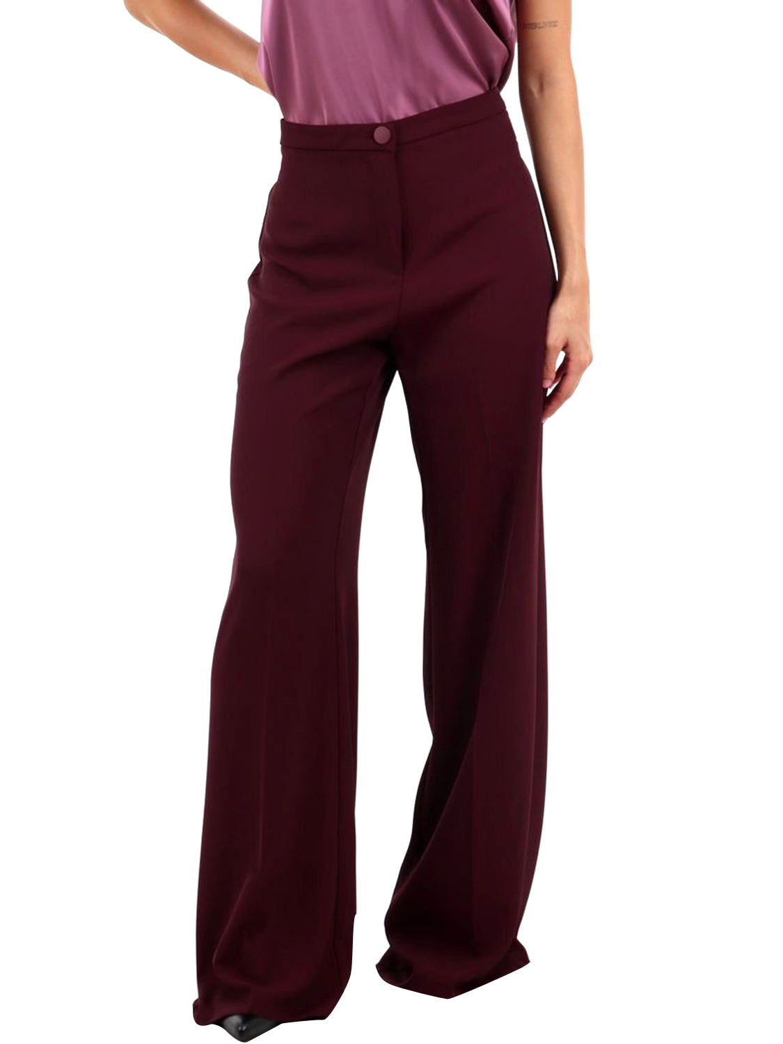 RINASCIMENTO Rinascimento Pantalone Tinta Unita Bordeaux Bordeaux Rosso