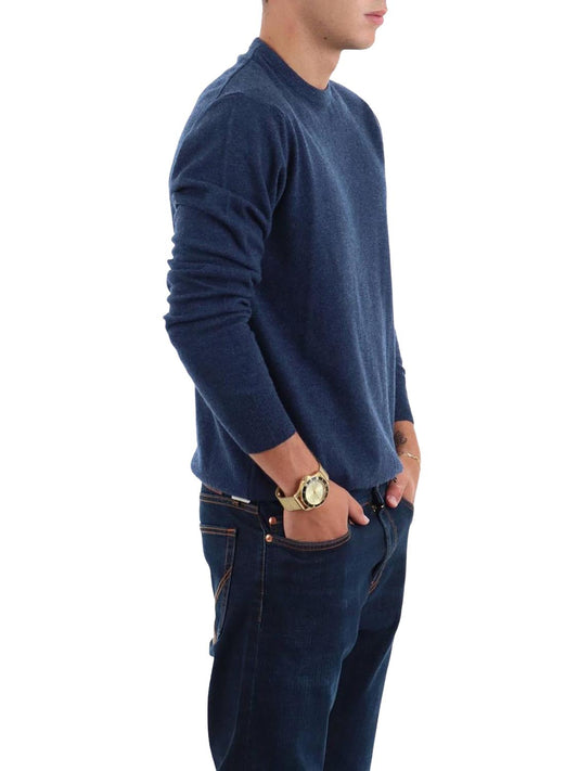 ROY ROGERS Maglione Roy Rogers Tinta Unita Denim DENIM